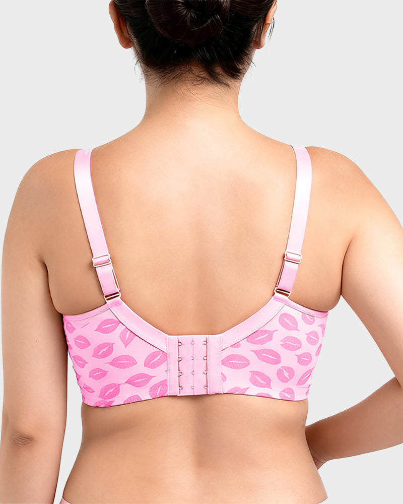 Soft Plus Size Full Coverage Unlined Minimizer Bra